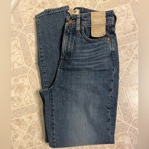 Madewell The Curvy Perfect Jean, NWT, 26